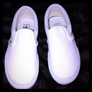 all white vans kids